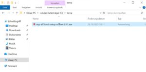 ESP-IDF Installation unter Windows 10/11 – vollständige Schritt-für-Schritt Anleitung screenshot 2025 11 01 193041