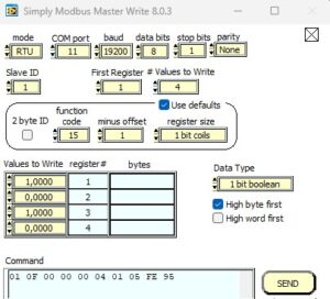 Modbus RTU mit ESP32 coilschreiben1
