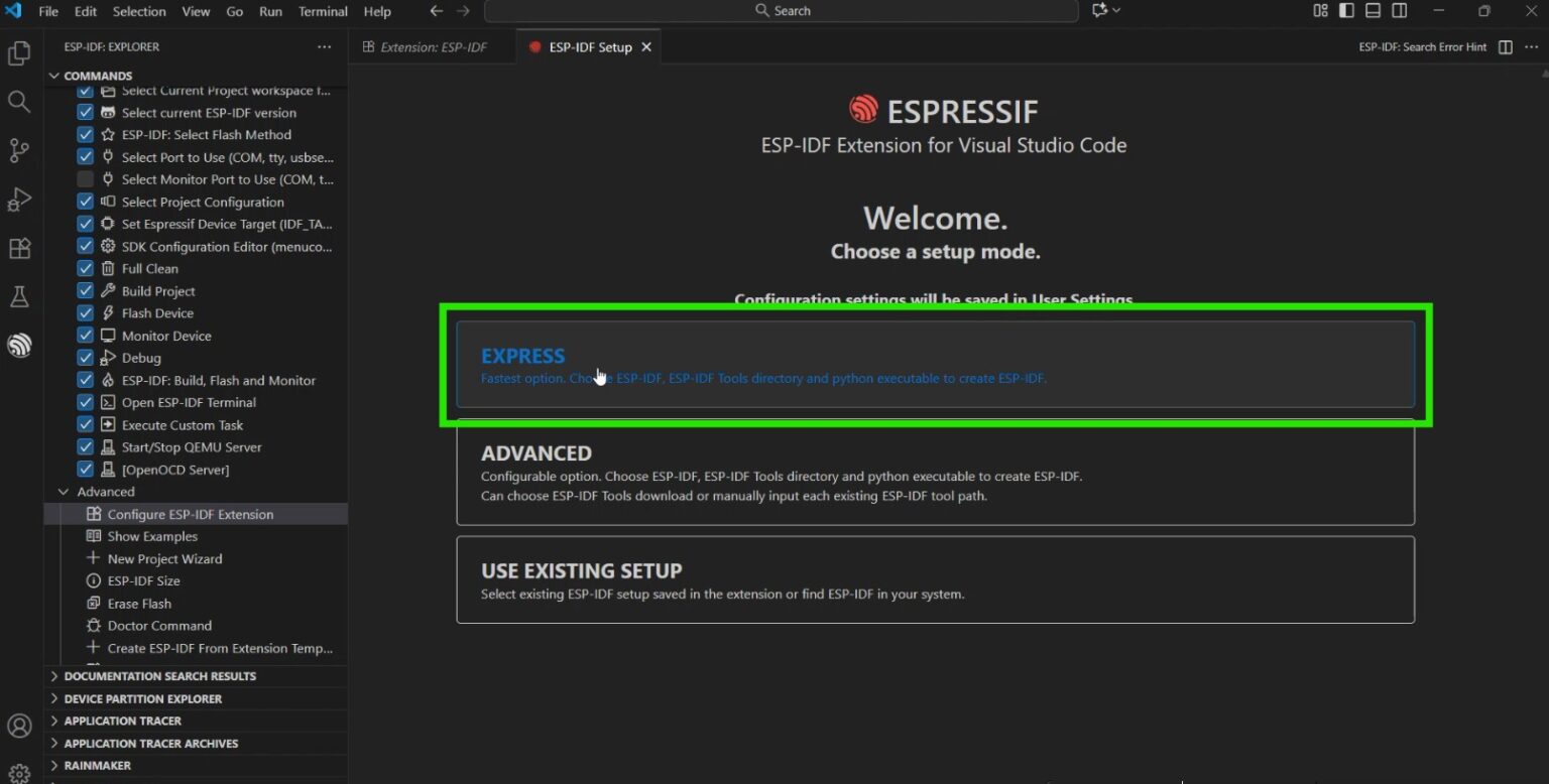 ESP-IDF in Visual Studio Code einrichten – vollständige VS Code ...